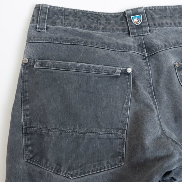 Kuhl Rydr Pants 32x30 Vintage Patina Dye Gray Rugged Jeans - Picture 14 of 15
